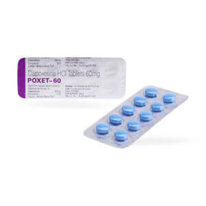 Poxet-60 Dapoxetine HCL 60mg 10 Tabs