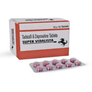 Super Vidalista 80mg Tadalafil & Dapoxetine Tablets